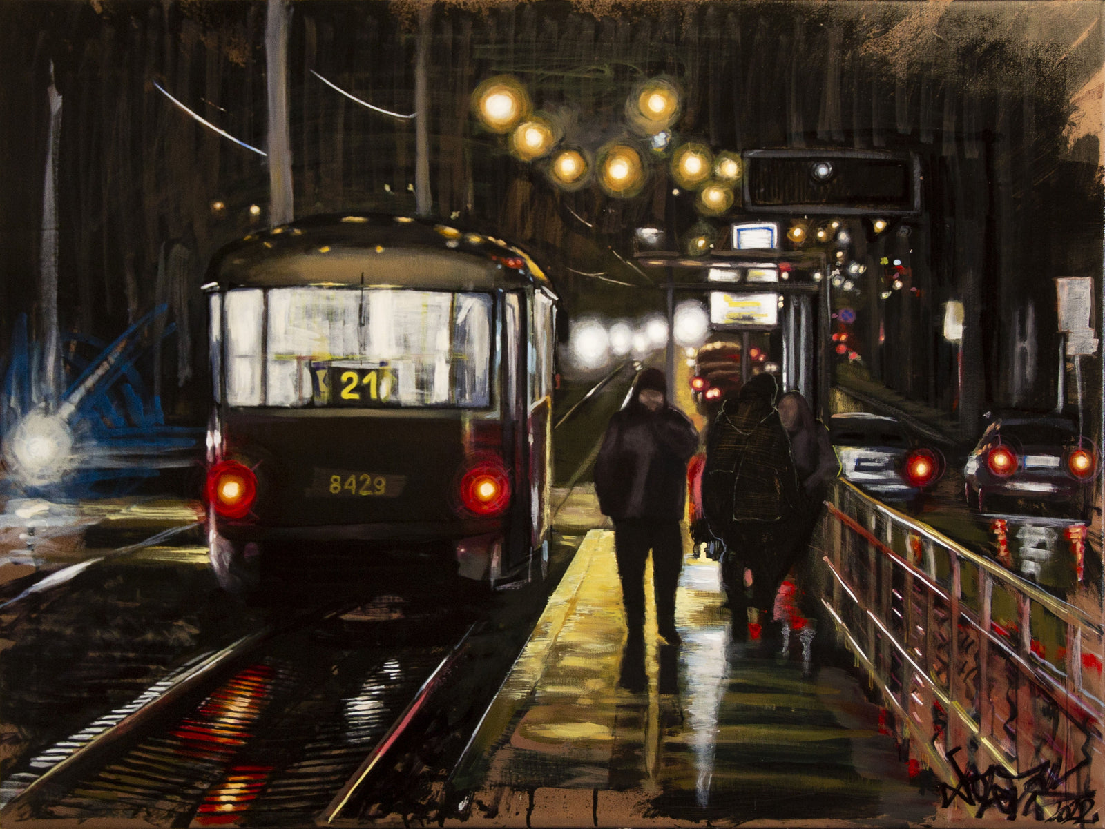 Tramstop - ORIGINÁL PRODÁN